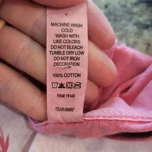 ID Modere Vintage Unisex Adult Flamingo Cotton Short Sleeve T-Shirt - Picture 5 of 6